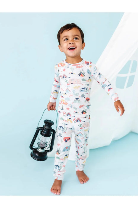 Bird & Bean Bamboo Pajama Set - Desert Western Camper