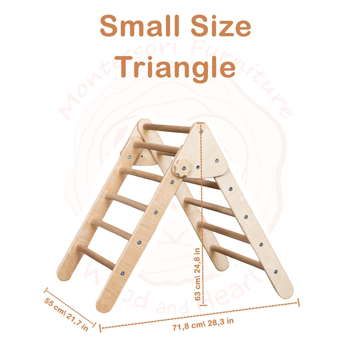 woodandhearts Montessori Foldable Triangle