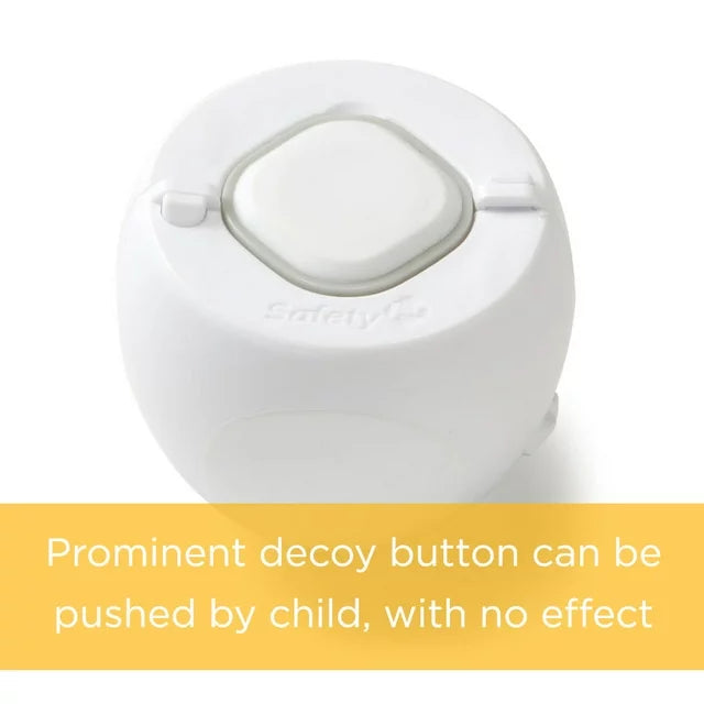 Safety 1ˢᵗ OutSmart Knob Covers (2pk), White