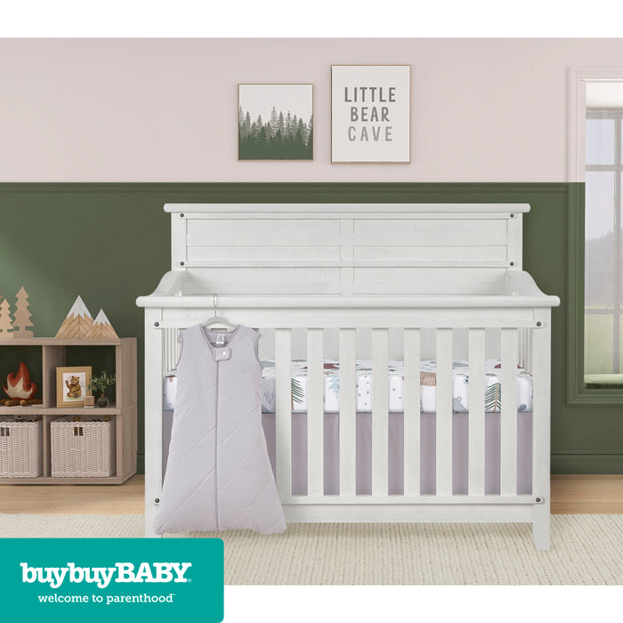 buybuy BABY by Evolur Grizzly Bear Organic Cotton 3-Piece Crib Set