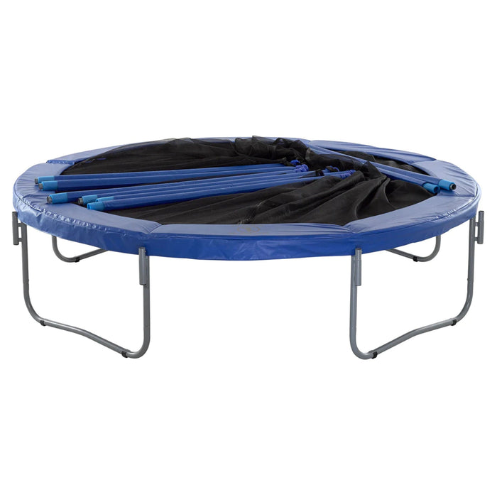 Machrus Upper Bounce Outdoor 7.5 Foot Round Trampoline Set with Safety Net