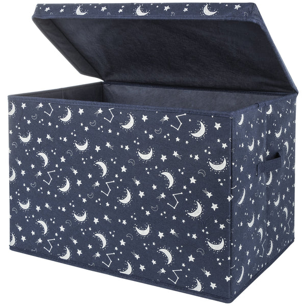 Sammy & Lou Printed Felt Toy Chest - Stars/Constellation