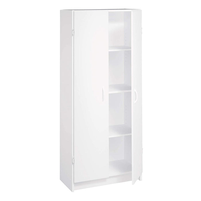 ClosetMaid 896700 12.5 x 24 x 59.5 Inch Adjustable 4 Shelf Pantry Cabinet, White