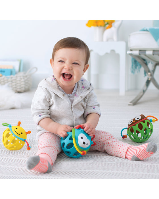 Skip Hop Explore & More Roll-Around Rattle Baby Toy