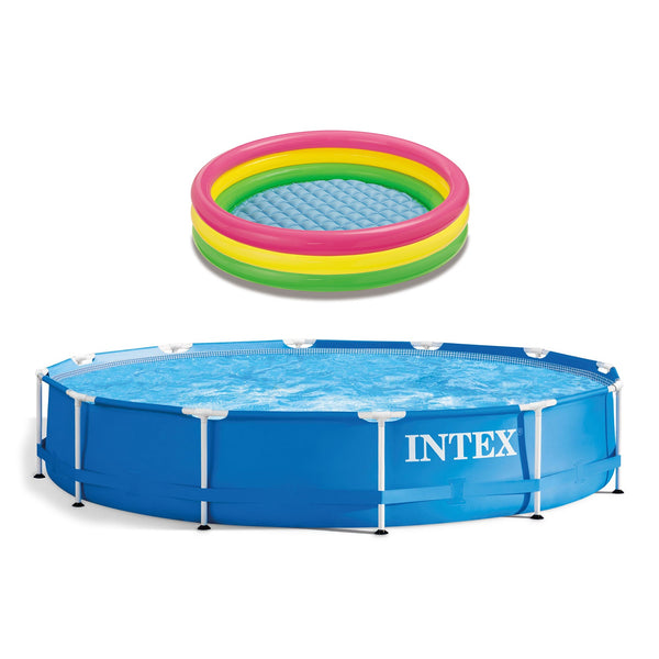 Intex 12' Above Ground Pool and Pump with 58