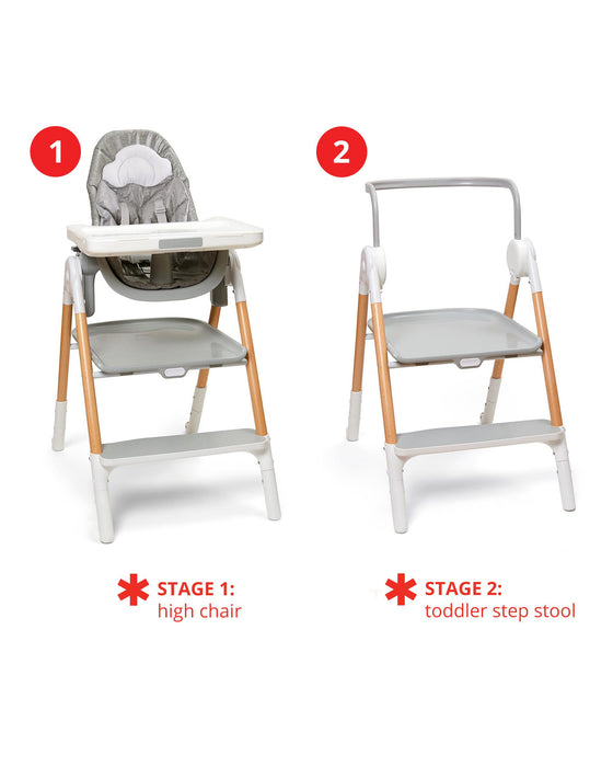SKIP*HOP Sit-to-Step Convertible Highchair