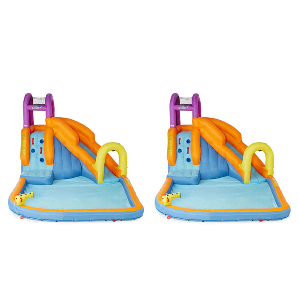 Magic Time International Mega Tornado Twist Inflatable Kids Water Park  (2 Pack)