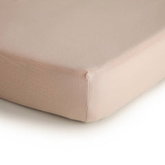 Mushie Muslin Extra Soft Fitted Crib Sheet