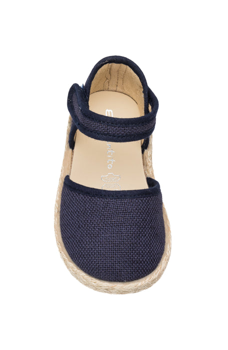 Elephantito Linen Classic Espadrille Navy