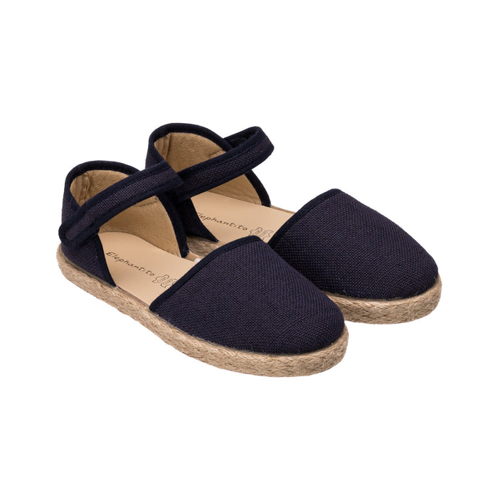 Elephantito Linen Classic Espadrille Navy