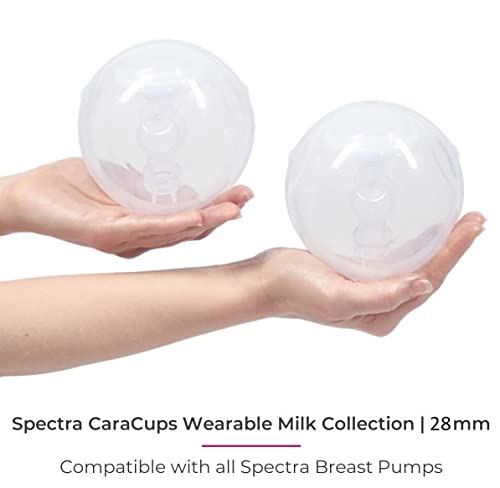 Spectra Cara Cups Wearable Milk Collection, 28mm