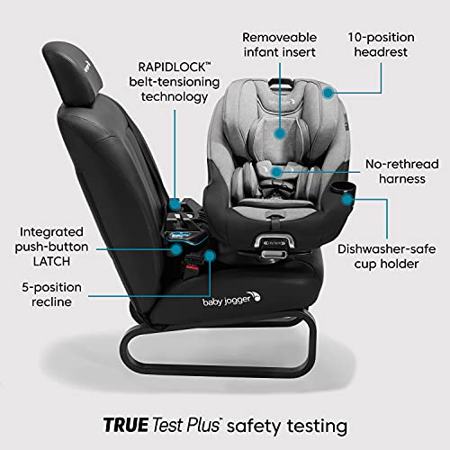 Baby Jogger City Turn™ Rotating Convertible Car Seat Black