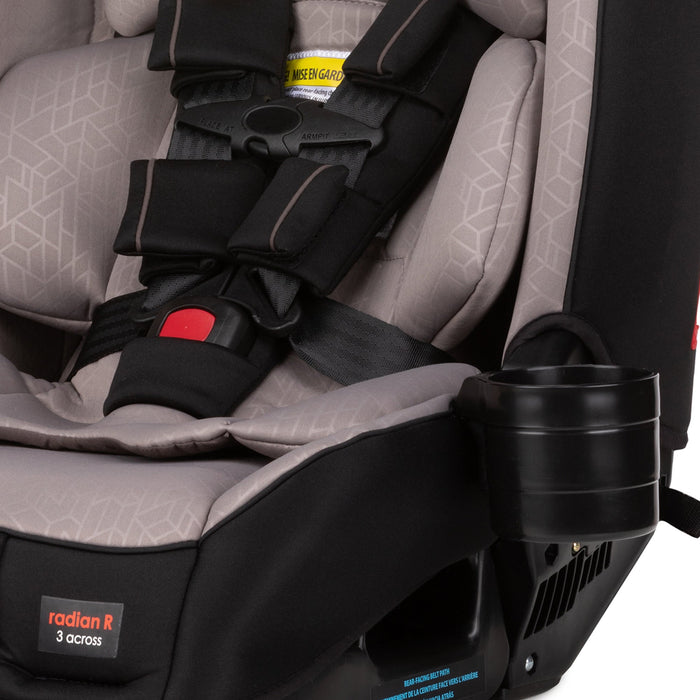 Diono Radian 3RXT Slim Fit 3 Across All-In-One Convertible Car Seat, Gray Oyster