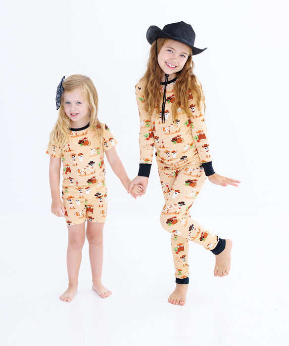 Birdie Bean willie 2-piece glow-in-the-dark pajamas: LONG