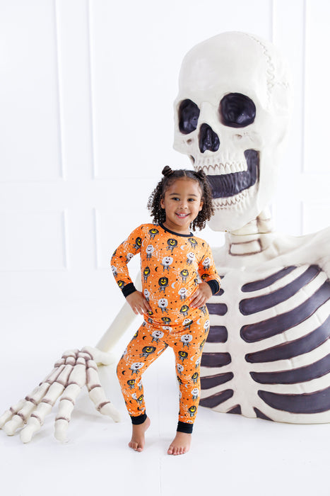 Birdie Bean michael 2-piece glow-in-the-dark pajamas: LONG