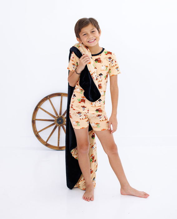 Birdie Bean willie 2-piece glow-in-the-dark pajamas: SHORT