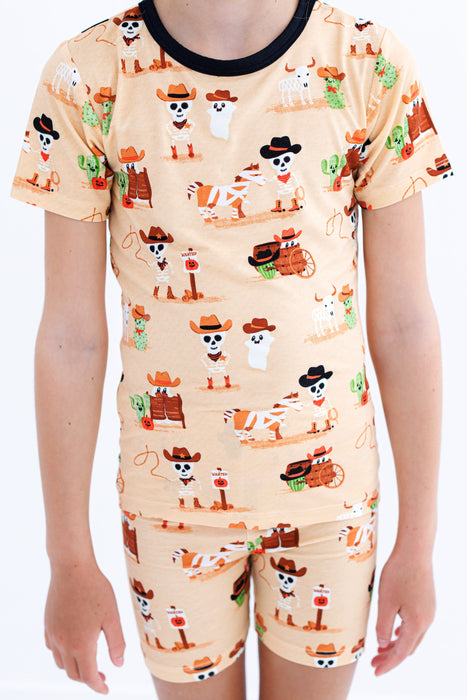 Birdie Bean willie 2-piece glow-in-the-dark pajamas: SHORT