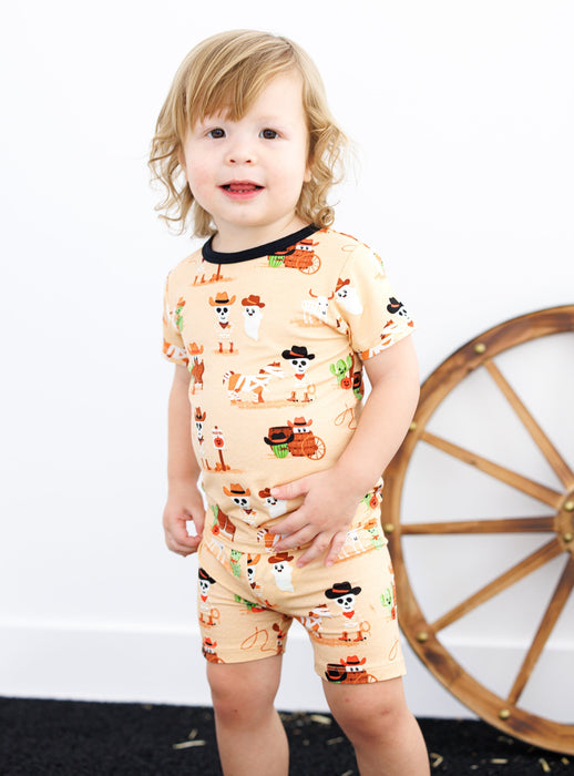 Birdie Bean willie 2-piece glow-in-the-dark pajamas: SHORT