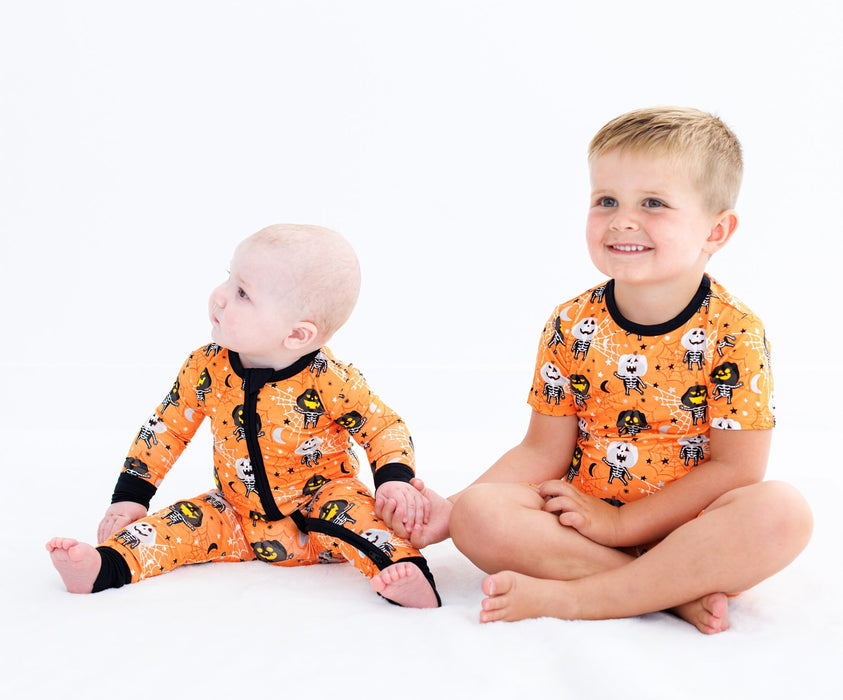 Birdie Bean michael 2-piece glow-in-the-dark pajamas: SHORT