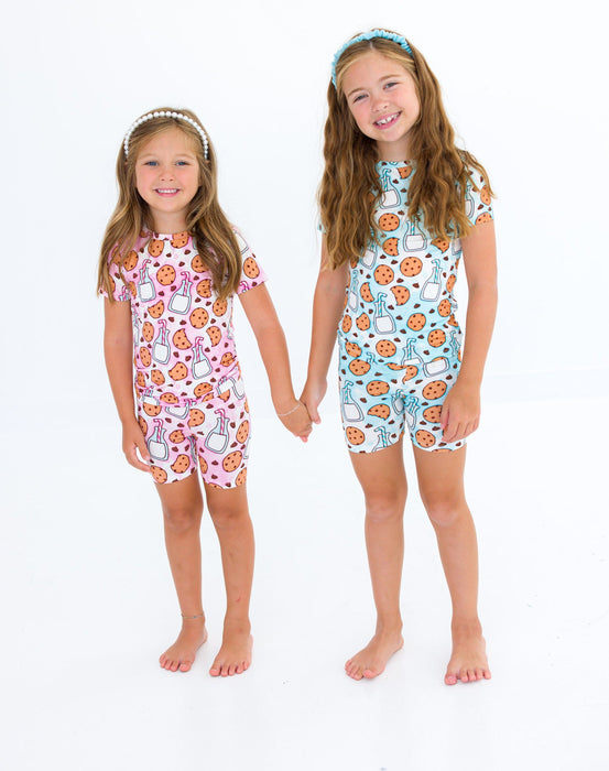 Birdie Bean chip 2-piece pajamas: SHORT