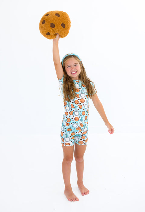 Birdie Bean chip 2-piece pajamas: SHORT