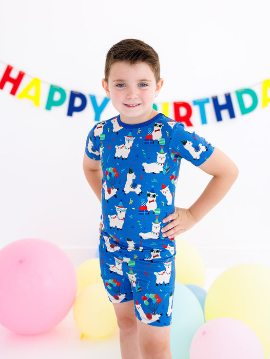 Birdie Bean Landon 2-piece pajamas: SHORT