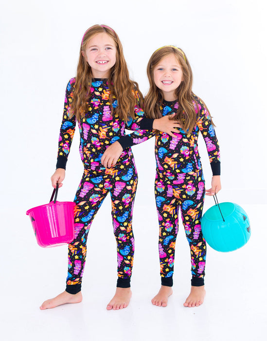 Birdie Bean Care Bears™ Spooky Cute 2-piece pajamas: LONG