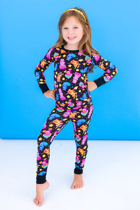 Birdie Bean Care Bears™ Spooky Cute 2-piece pajamas: LONG