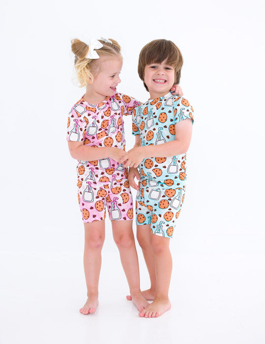 Birdie Bean chip 2-piece pajamas: SHORT