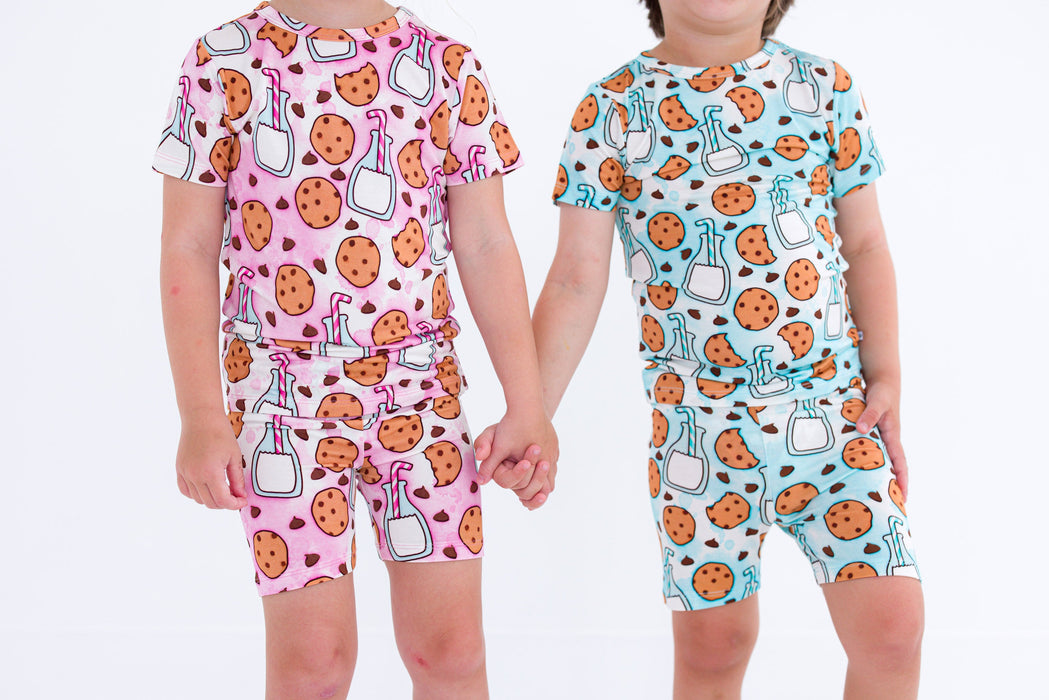 Birdie Bean chip 2-piece pajamas: SHORT