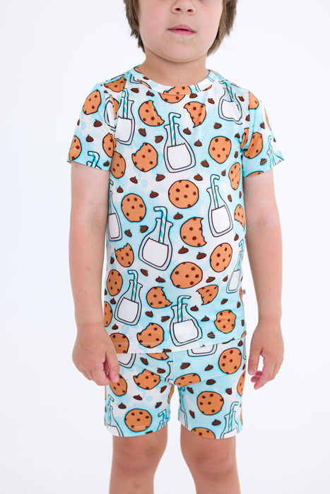 Birdie Bean chip 2-piece pajamas: SHORT