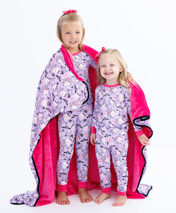 Birdie Bean carrie 2-piece glow-in-the-dark pajamas: LONG