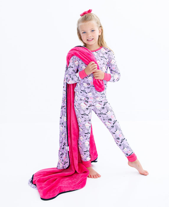 Birdie Bean carrie 2-piece glow-in-the-dark pajamas: LONG