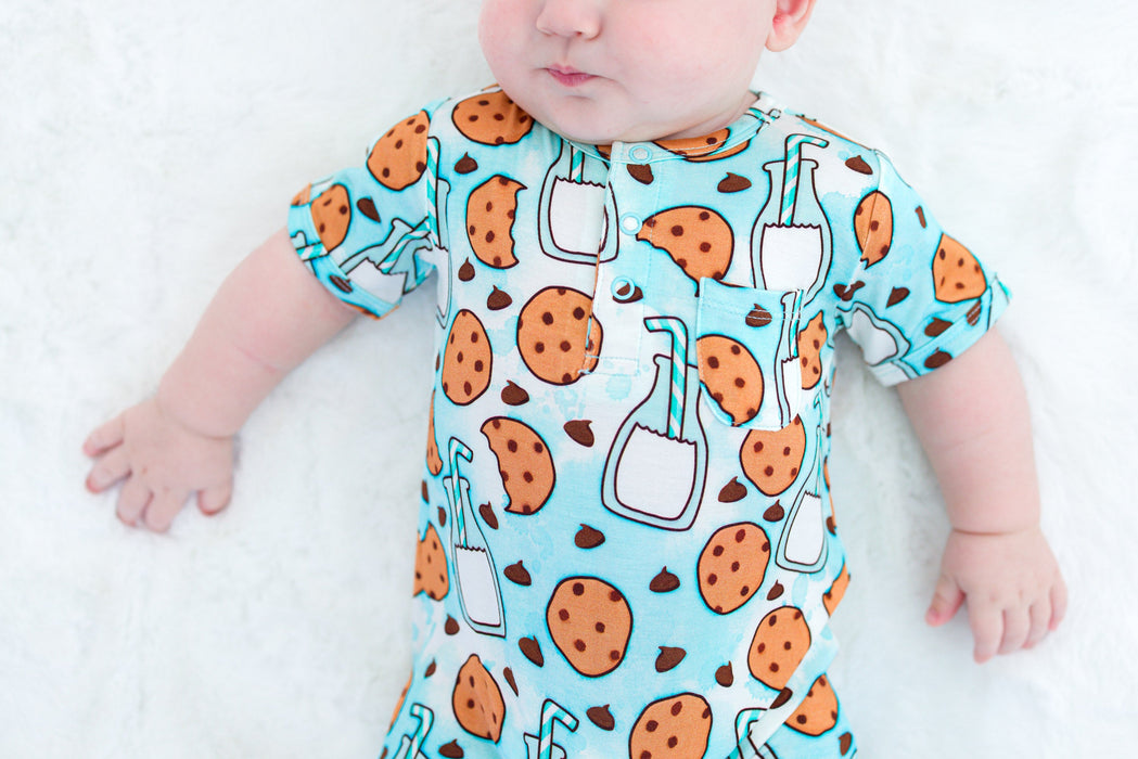 Birdie Bean chip shortie romper