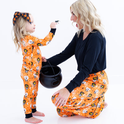 Birdie Bean michael 2-piece glow-in-the-dark pajamas: LONG