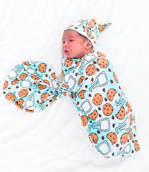 Birdie Bean chip swaddle blanket