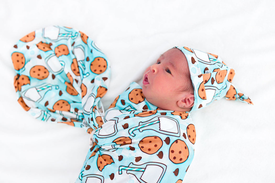 Birdie Bean chip swaddle blanket