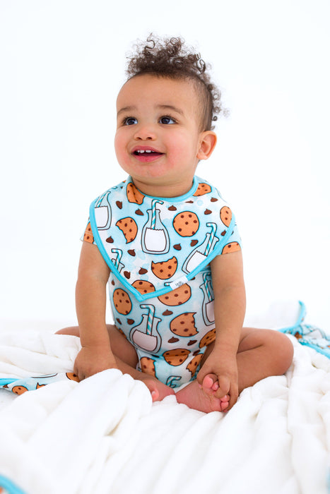 Birdie Bean chip bandana bib set