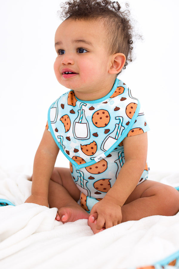 Birdie Bean chip bandana bib set