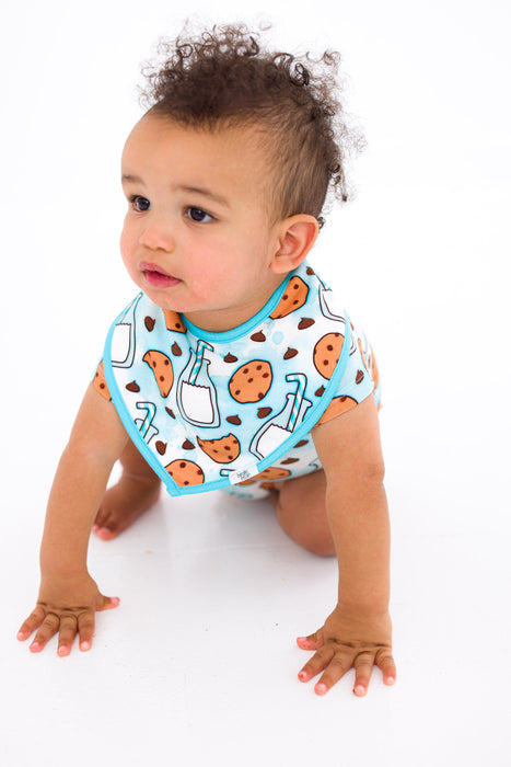 Birdie Bean chip bandana bib set