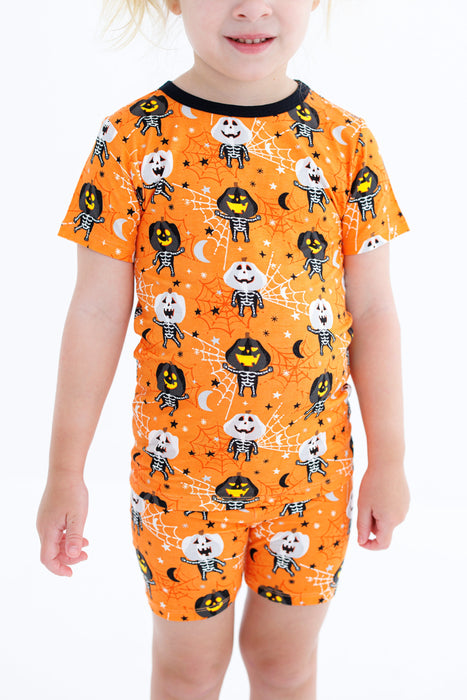 Birdie Bean michael 2-piece glow-in-the-dark pajamas: SHORT