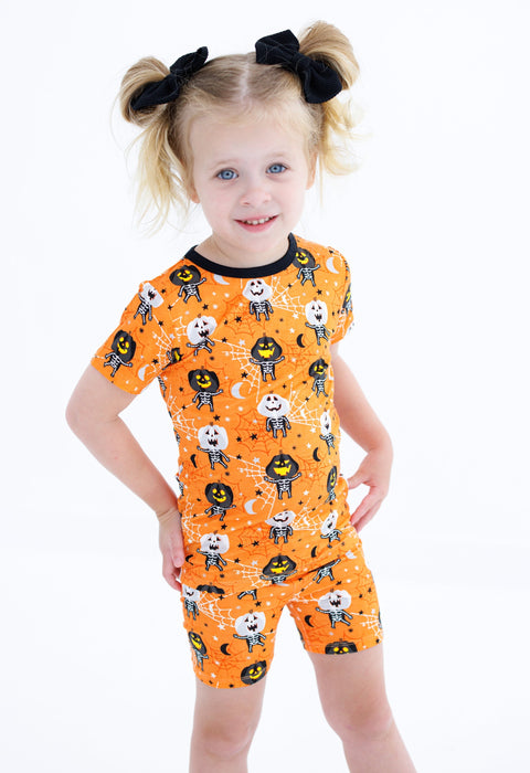 Birdie Bean michael 2-piece glow-in-the-dark pajamas: SHORT