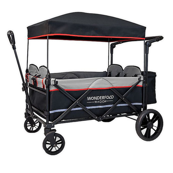 WonderFold Wagon X4 Push and Pull Quad Stroller