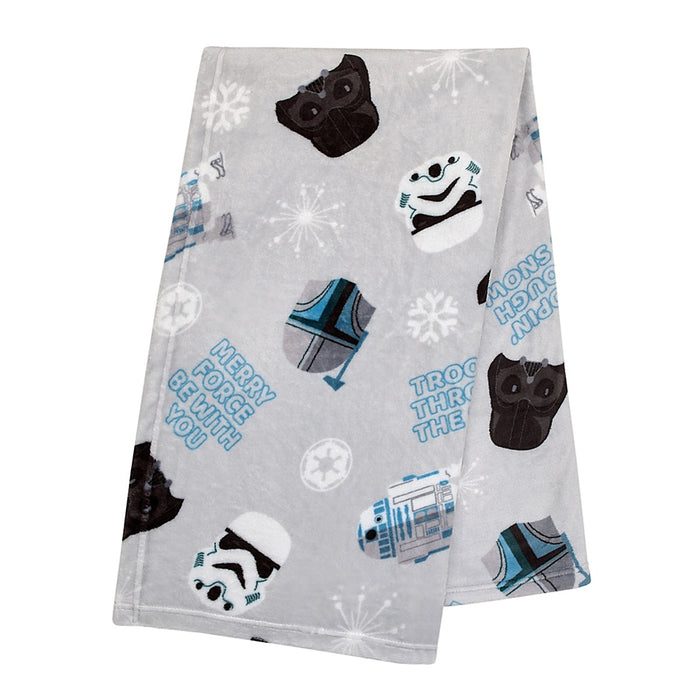 Star Wars Legacy Merry Force Be With You Christmas Holiday Seasonal Toddler Blanket