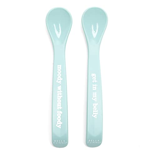 Bella Tunno Wonder Spoons - Soft Baby Spoon Set, Baby Blue