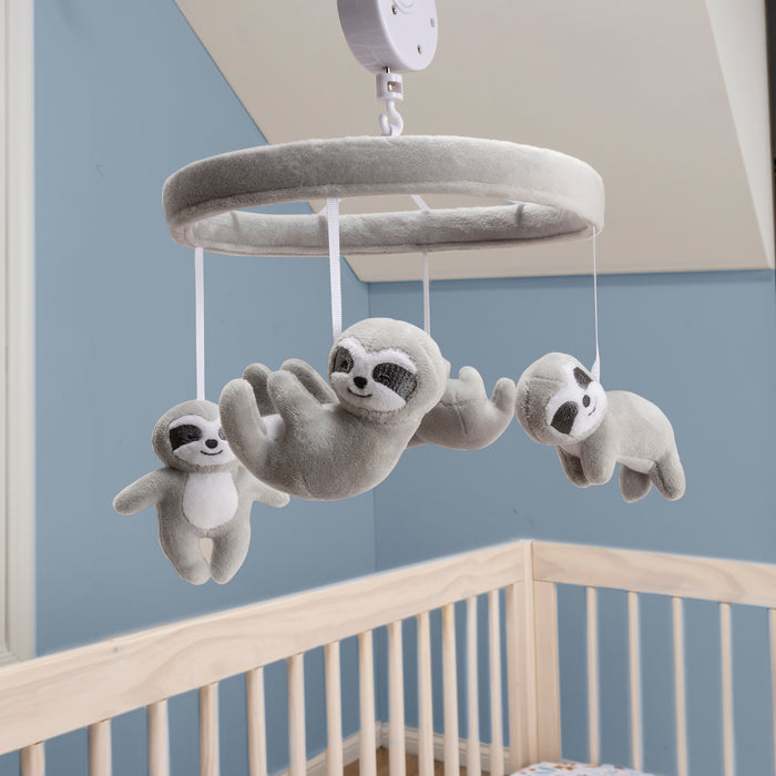 Sammy & Lou Sloths Musical Crib Baby Mobile