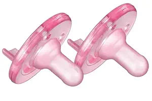 Philips Avent Soothie Pacifiers 3+ Months, Pink/Blue 2 Count