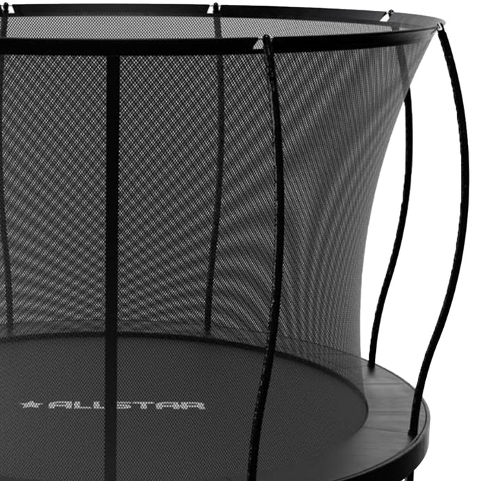 ALLSTAR 10' Trampoline for Kids Outdoor Backyard Play Equipment w/ Net & Ladder