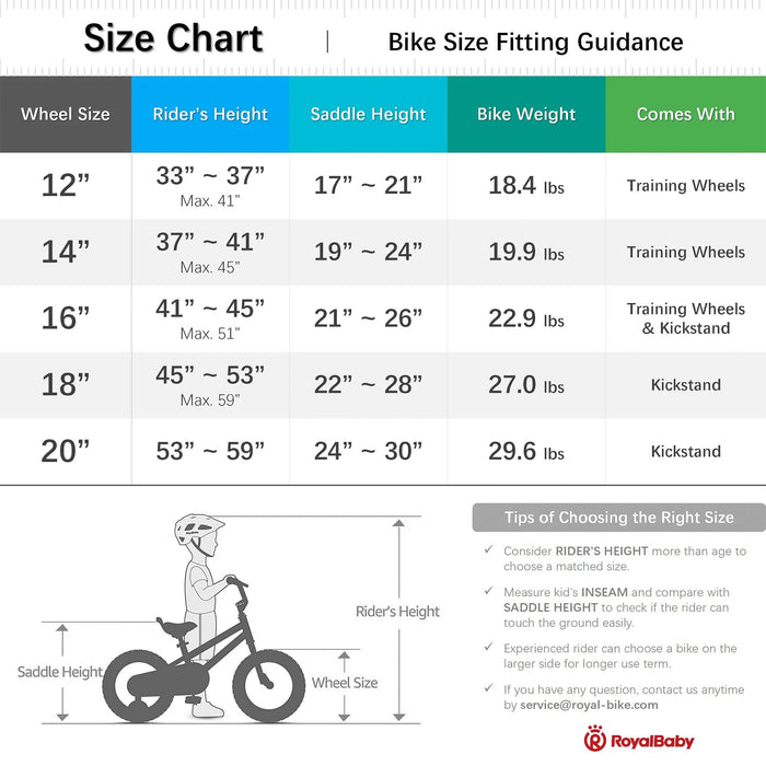 RoyalBaby Formula 18 Inch Kids Bike with Kickstand and Coaster Brake, Green