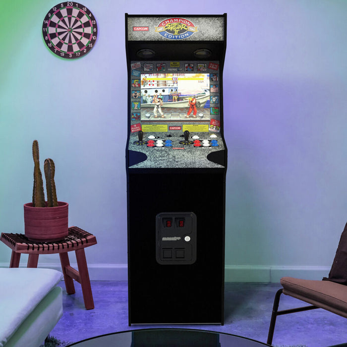 Arcade1Up Street Fighter II CE HS-5 Deluxe 5ft Stand-Up Cabinet Arcade Machine